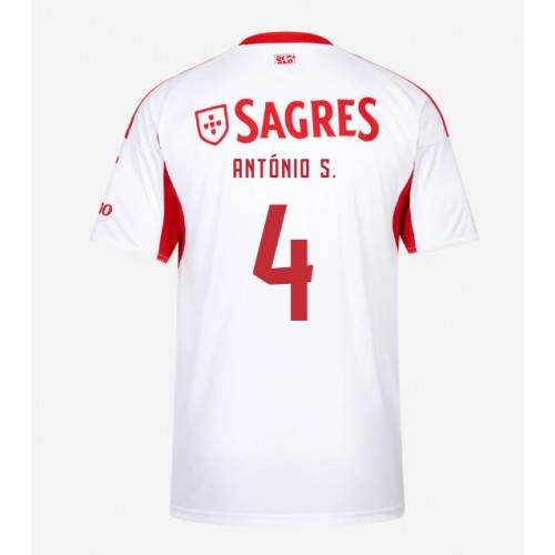 Stroje piłkarskie Benfica Antonio Silva #4 Koszulka Trzeciej 2025-26 Krótki Rękaw